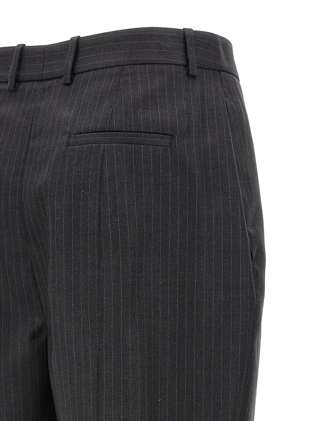 Alexander McQueen Gray Wool Dress Pants