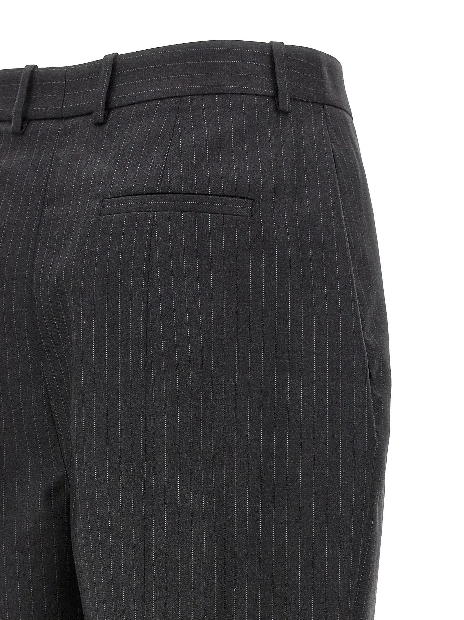 Alexander McQueen Gray Wool Dress Pants