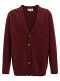 Maison Margiela Bordeaux Wool Cardigan