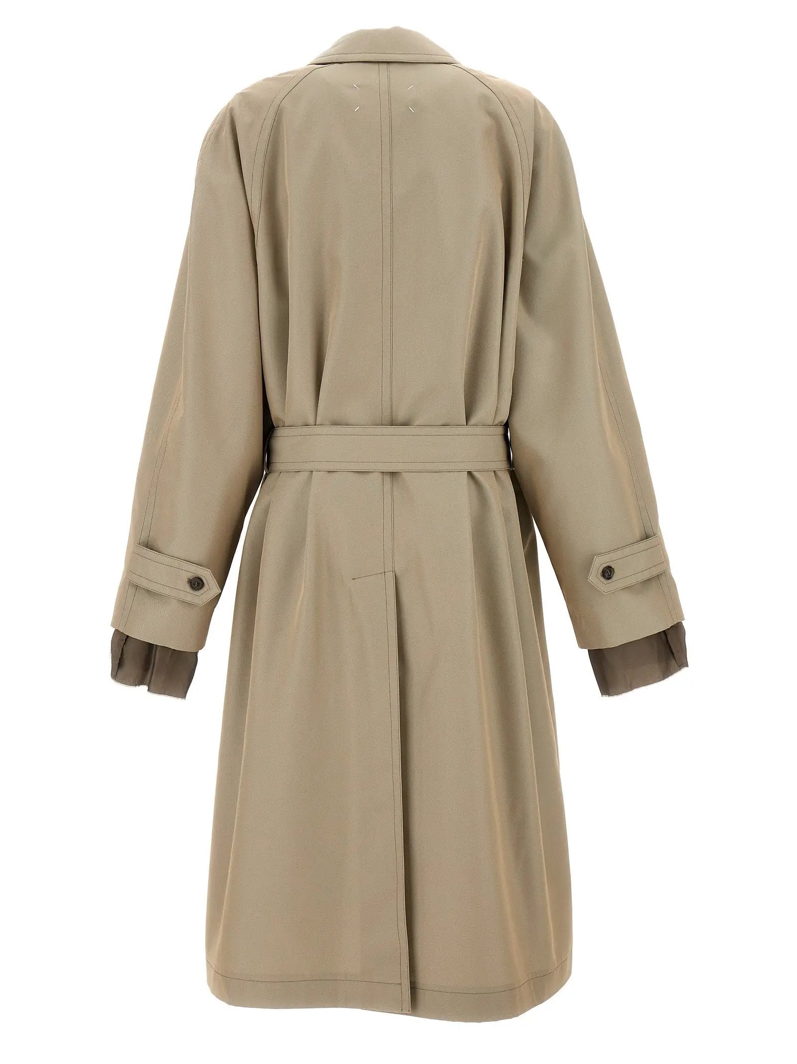 Maison Margiela Beige Cotton Coat