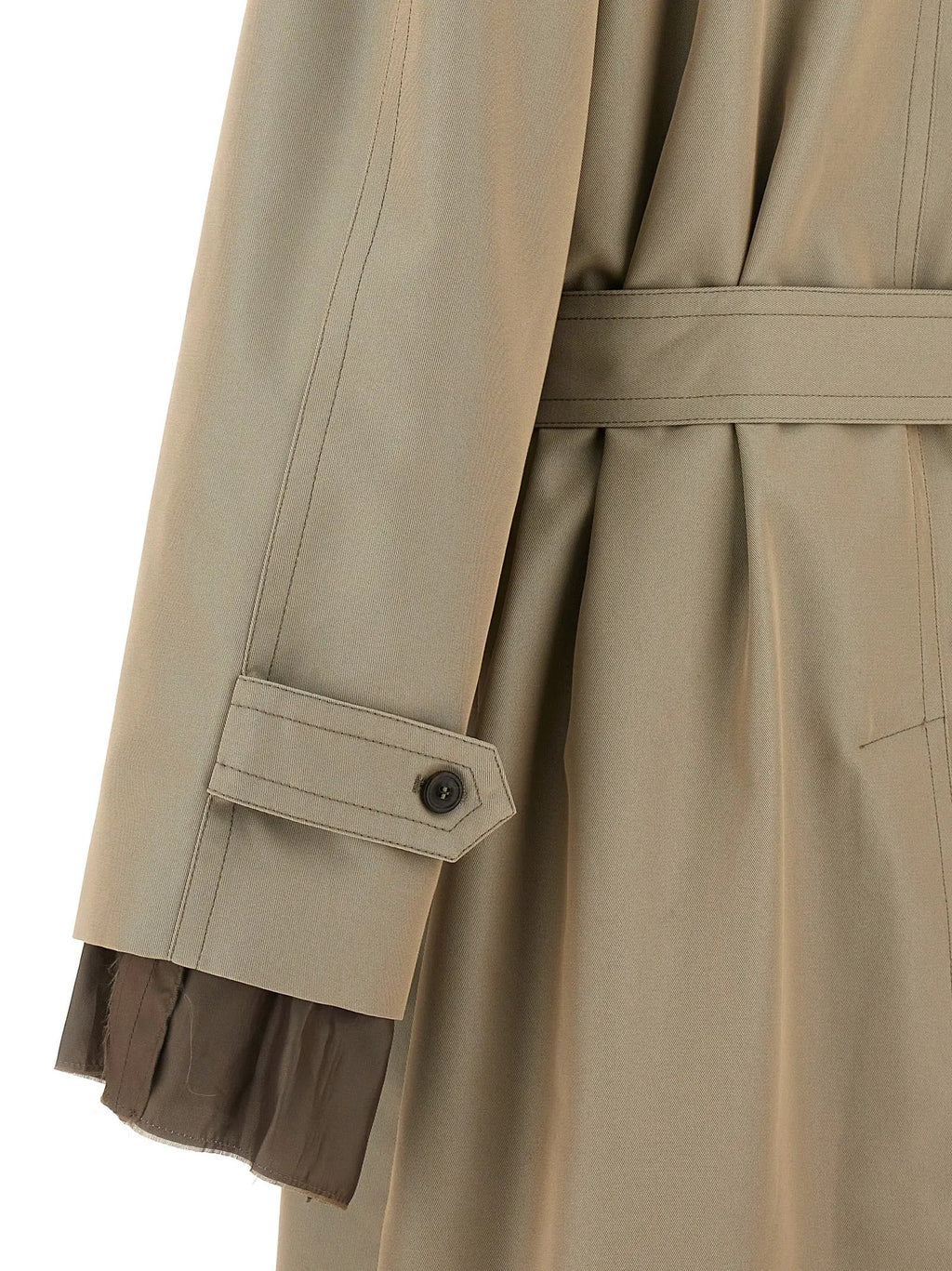 Maison Margiela Beige Cotton Coat