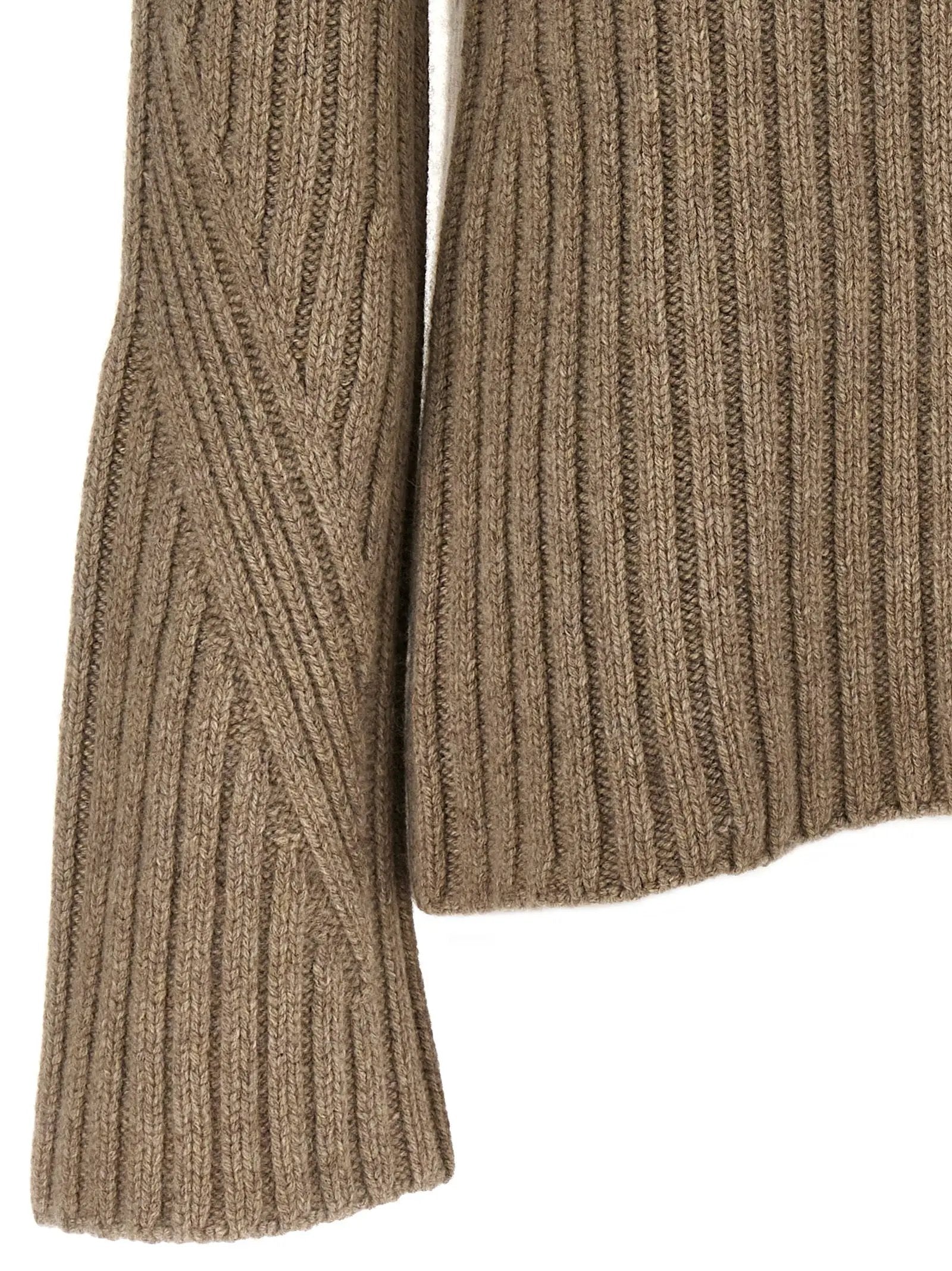 Khaite Beige Cashmere Cardigan