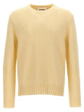 Jil Sander Beige Wool Cardigan