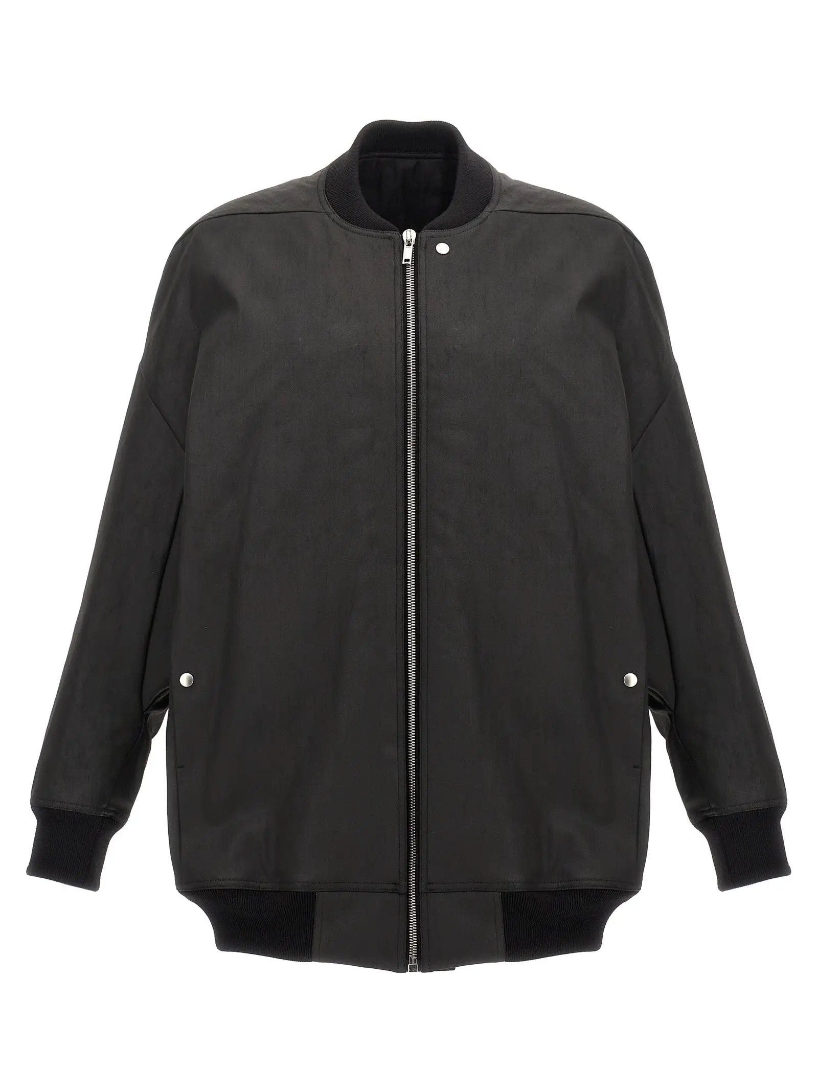 Rick Owens Black Cotton Bomber