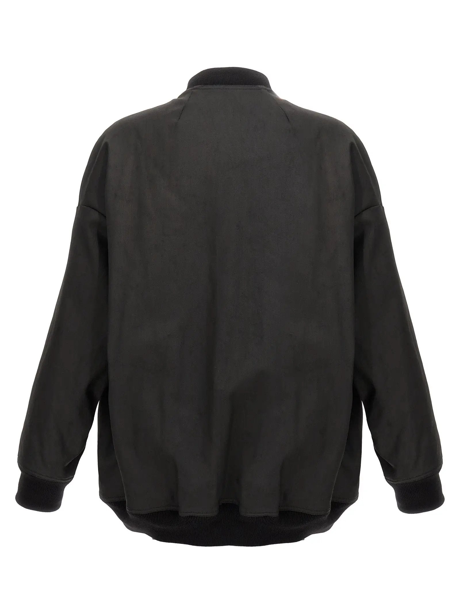 Rick Owens Black Cotton Bomber