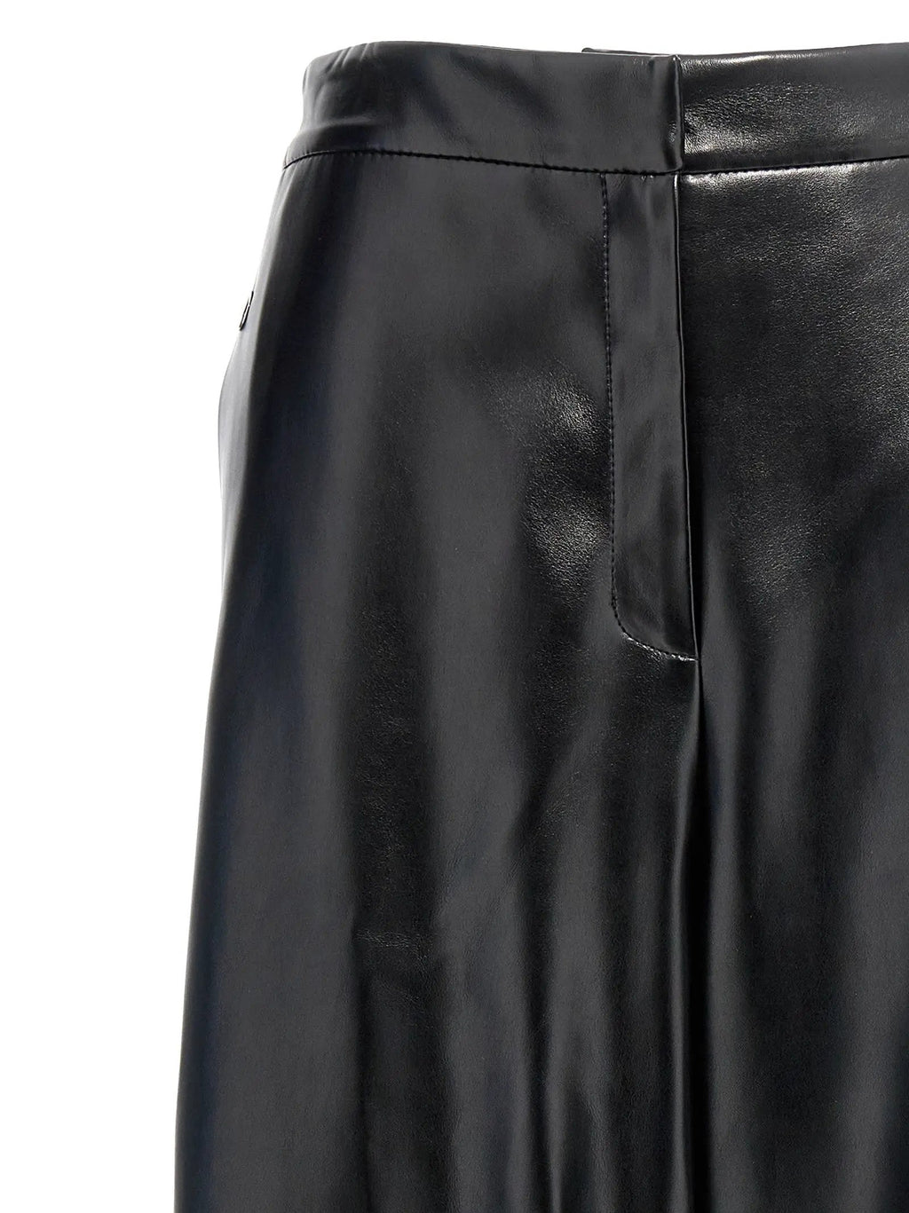 Stella McCartney Black Polyester Casual Pants