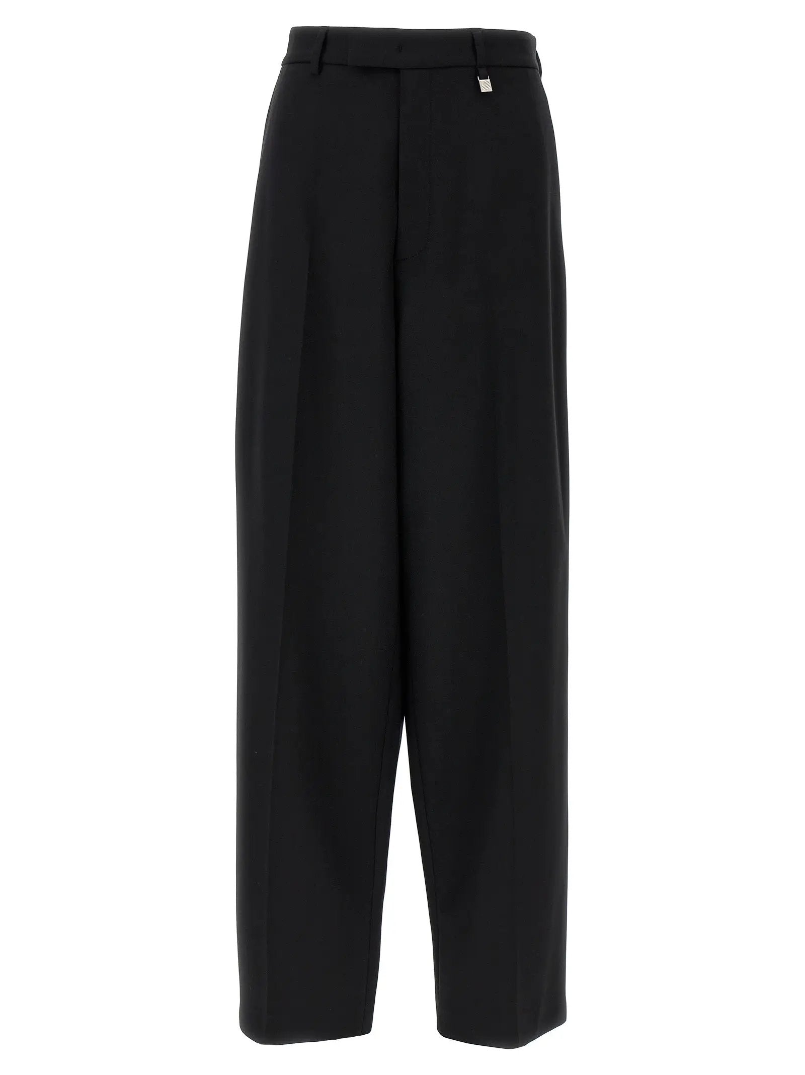 Giuseppe Di Morabito Giuseppe Di Morabito Black Virgin Wool Casual Pants