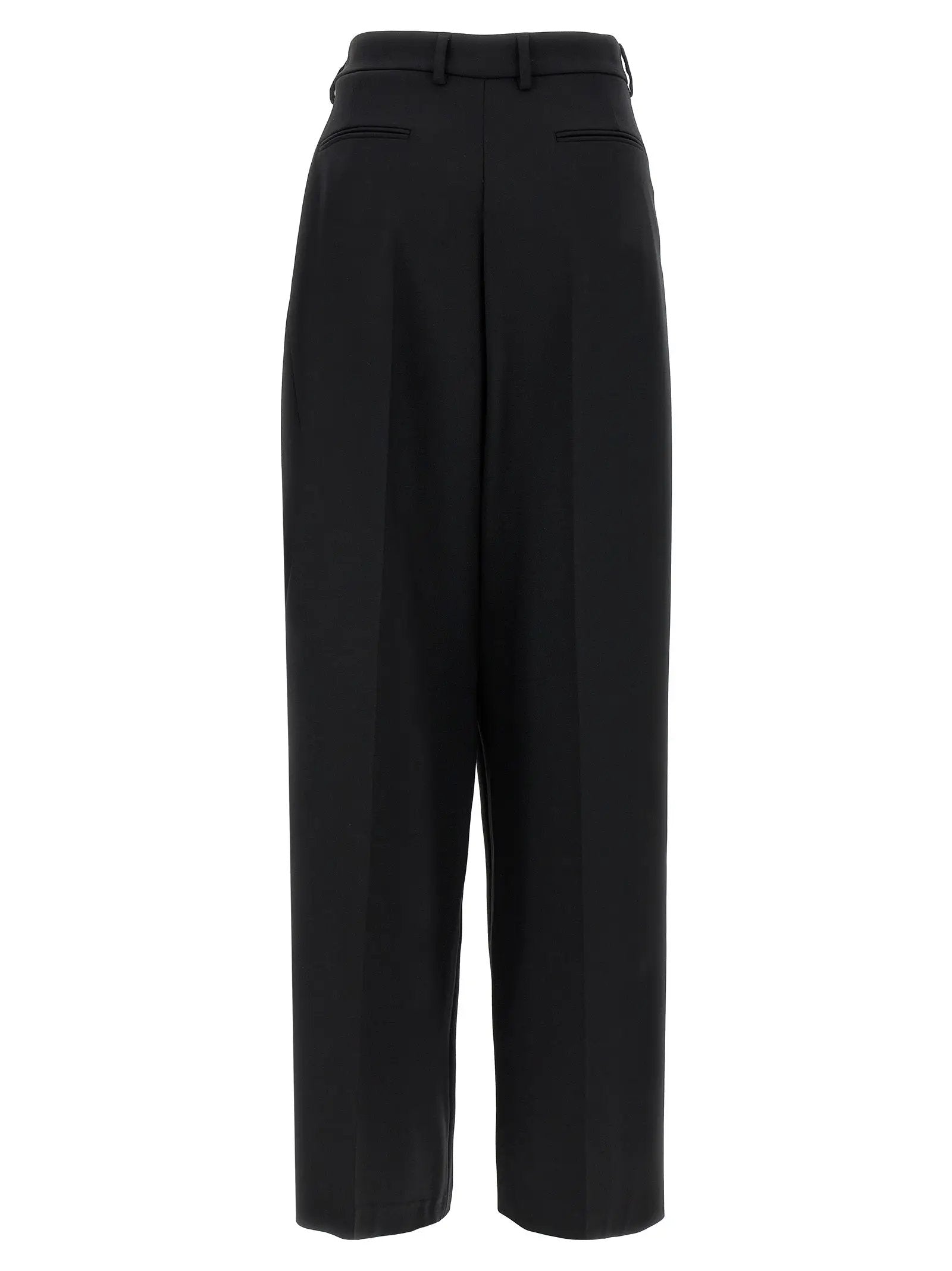 Giuseppe Di Morabito Giuseppe Di Morabito Black Virgin Wool Casual Pants