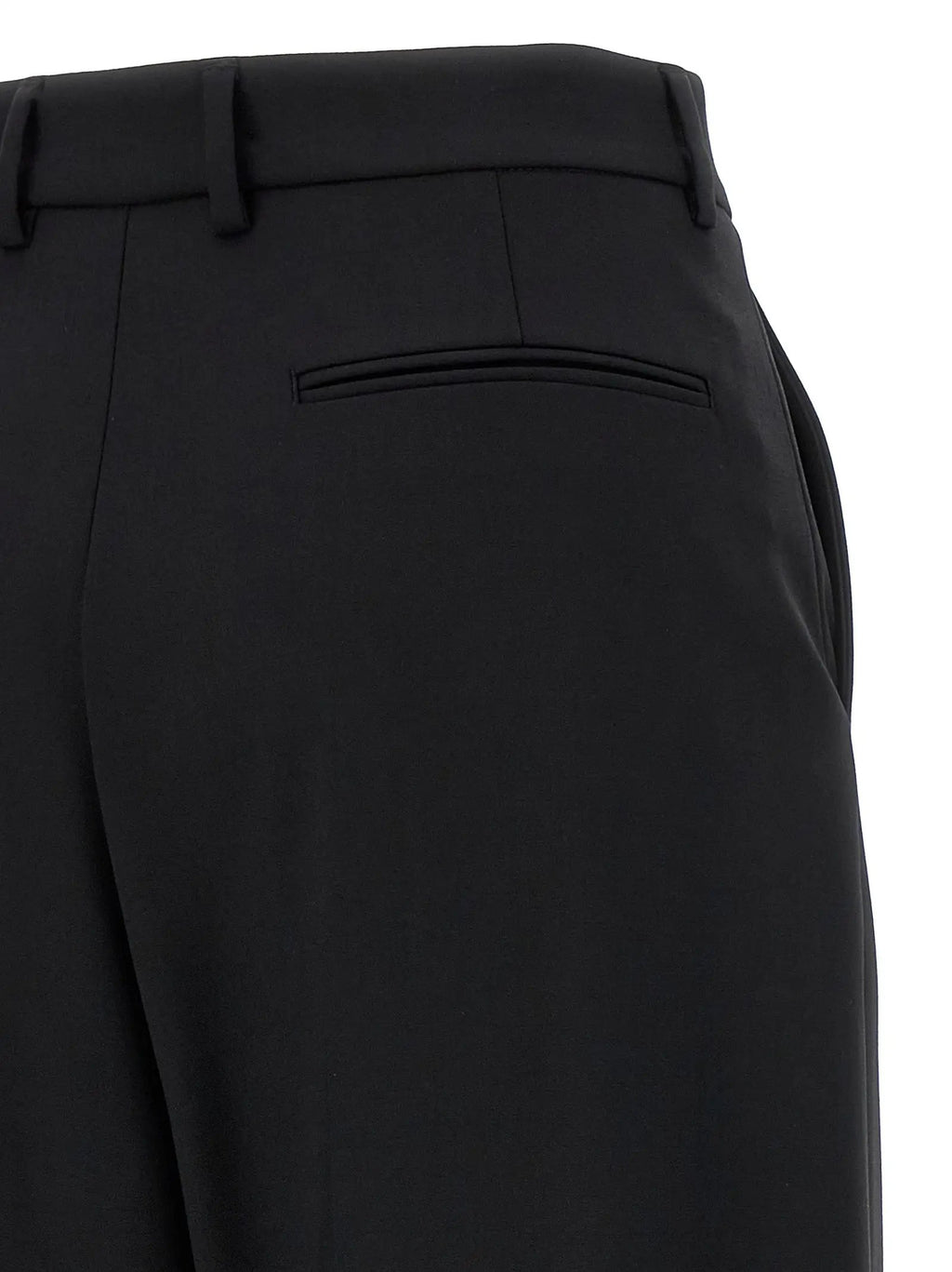 Giuseppe Di Morabito Giuseppe Di Morabito Black Virgin Wool Casual Pants