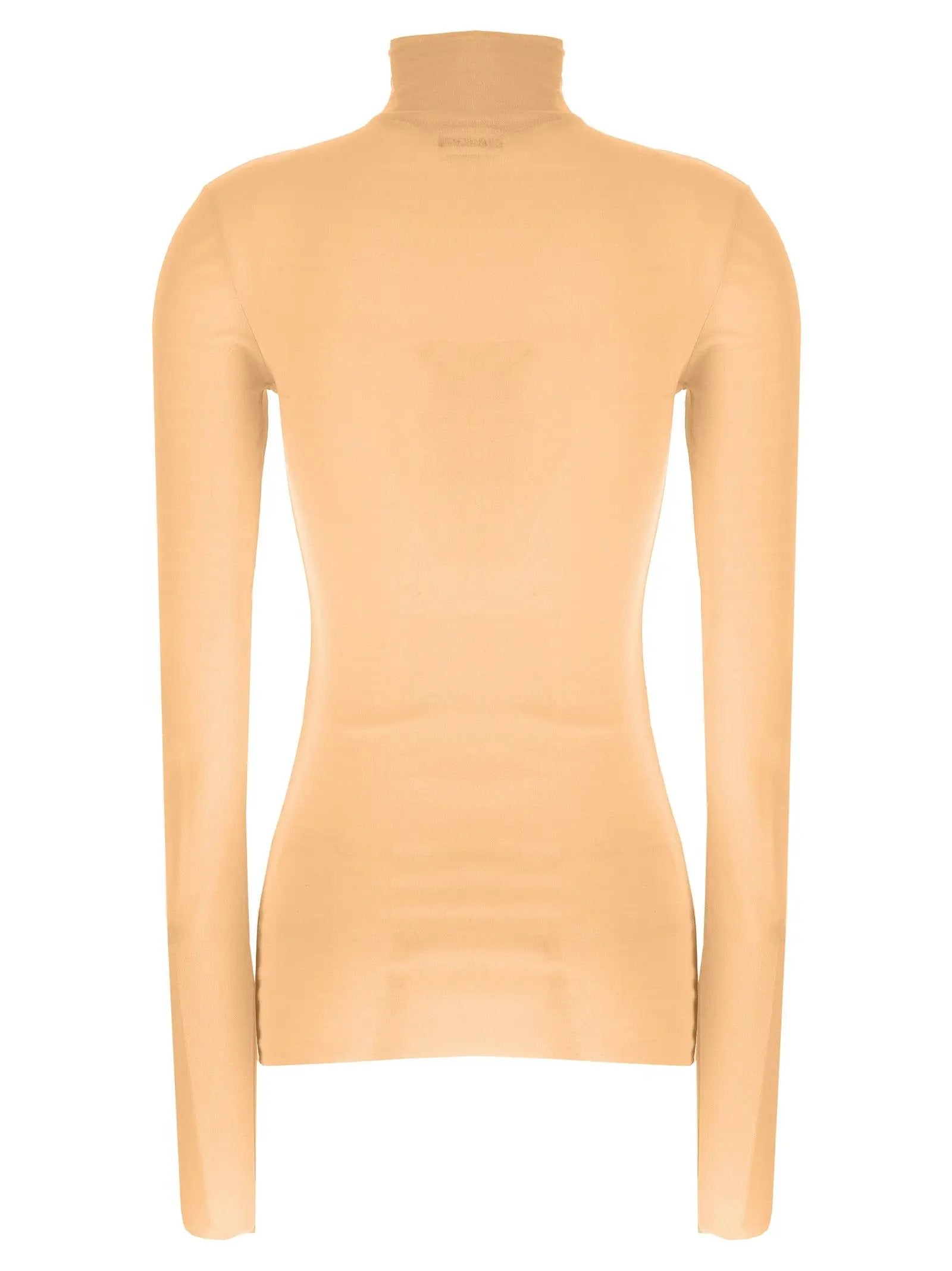 Jil Sander Multicolor Silk Turtleneck