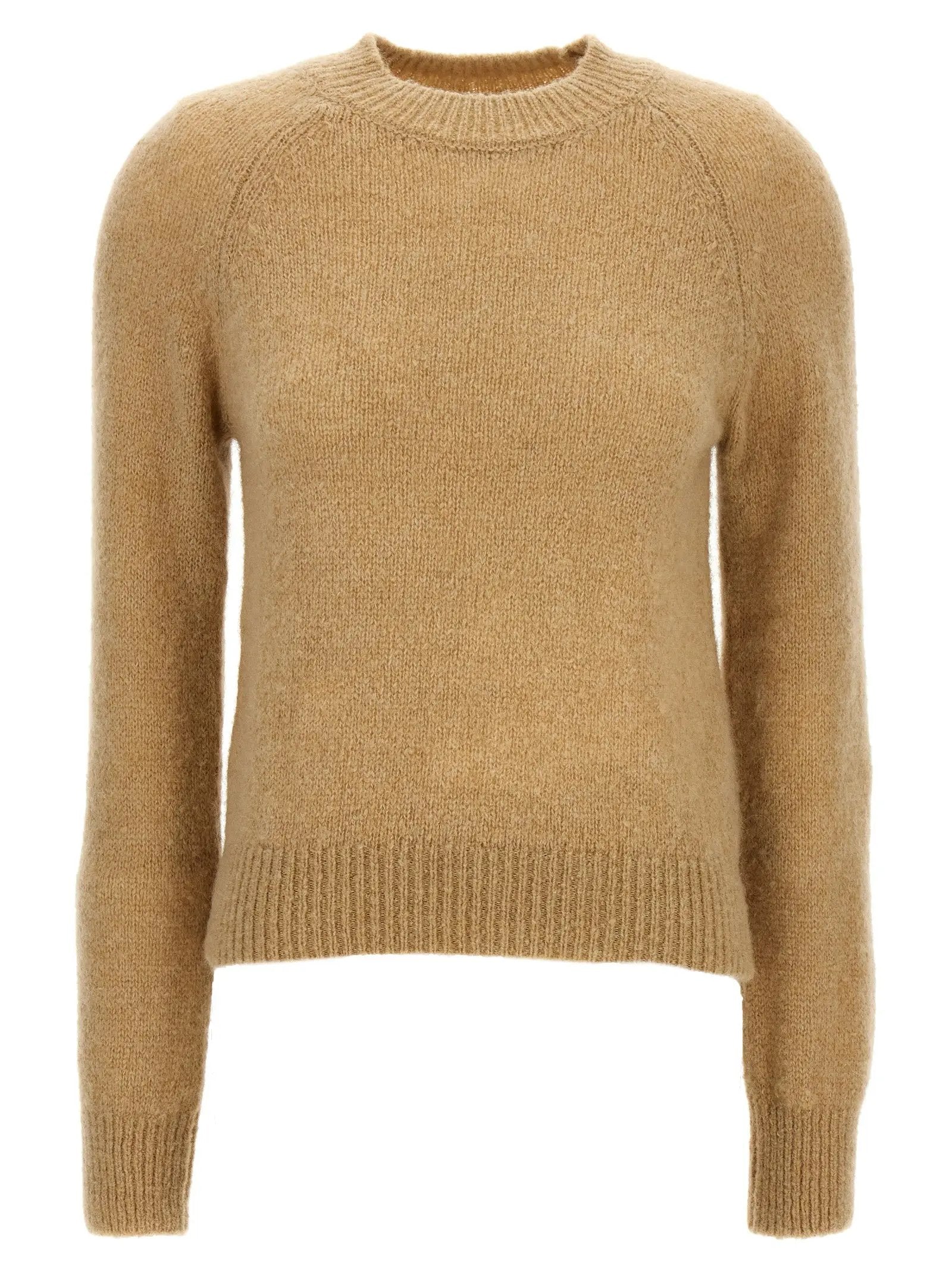 Dries Van Noten Beige Wool Cardigan