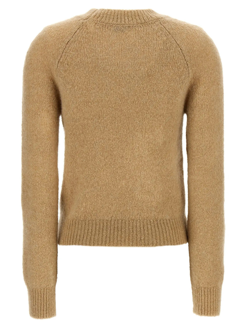 Dries Van Noten Beige Wool Cardigan
