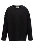 Jil Sander Black Wool Cardigan