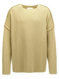 Jil Sander Bicolor Wool Cardigan