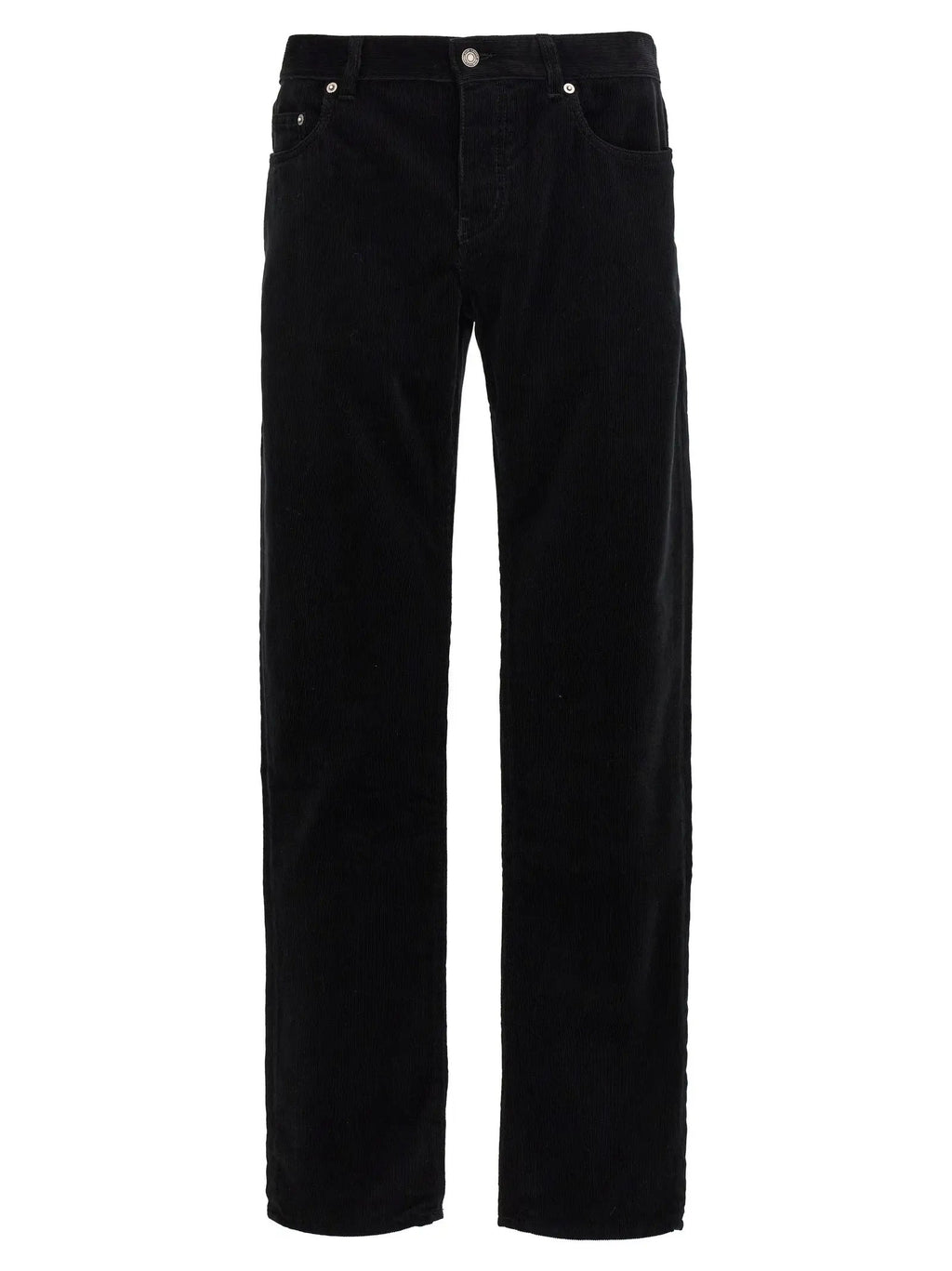 Saint Laurent Black Cotton Casual Pants