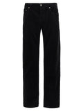 Saint Laurent Black Cotton Casual Pants
