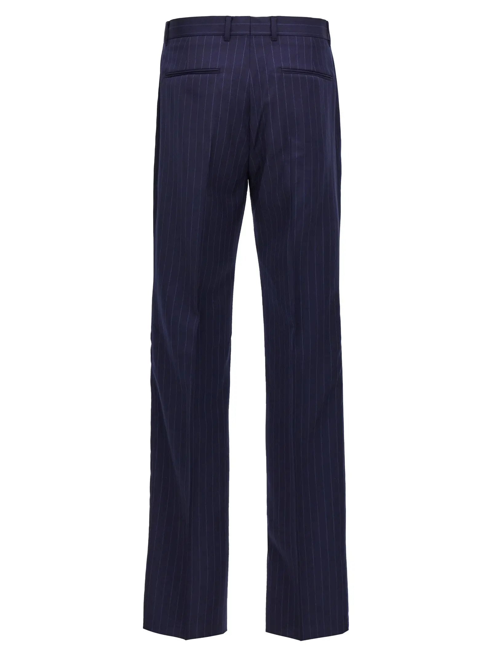 Givenchy Blue Wool Dress Pants