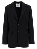 Moschino Black Polyester Blazer