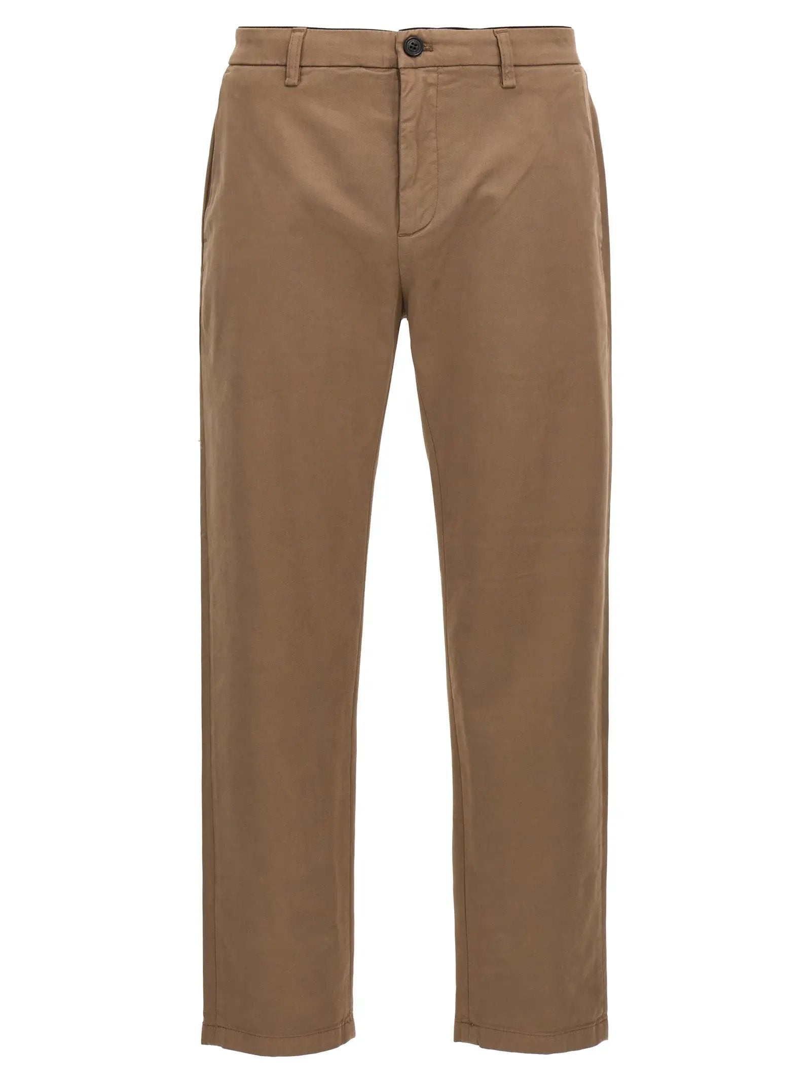 Department 5 Brown Cotton Casual Pants