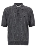 Etro Multicolor Silk Polo Shirt