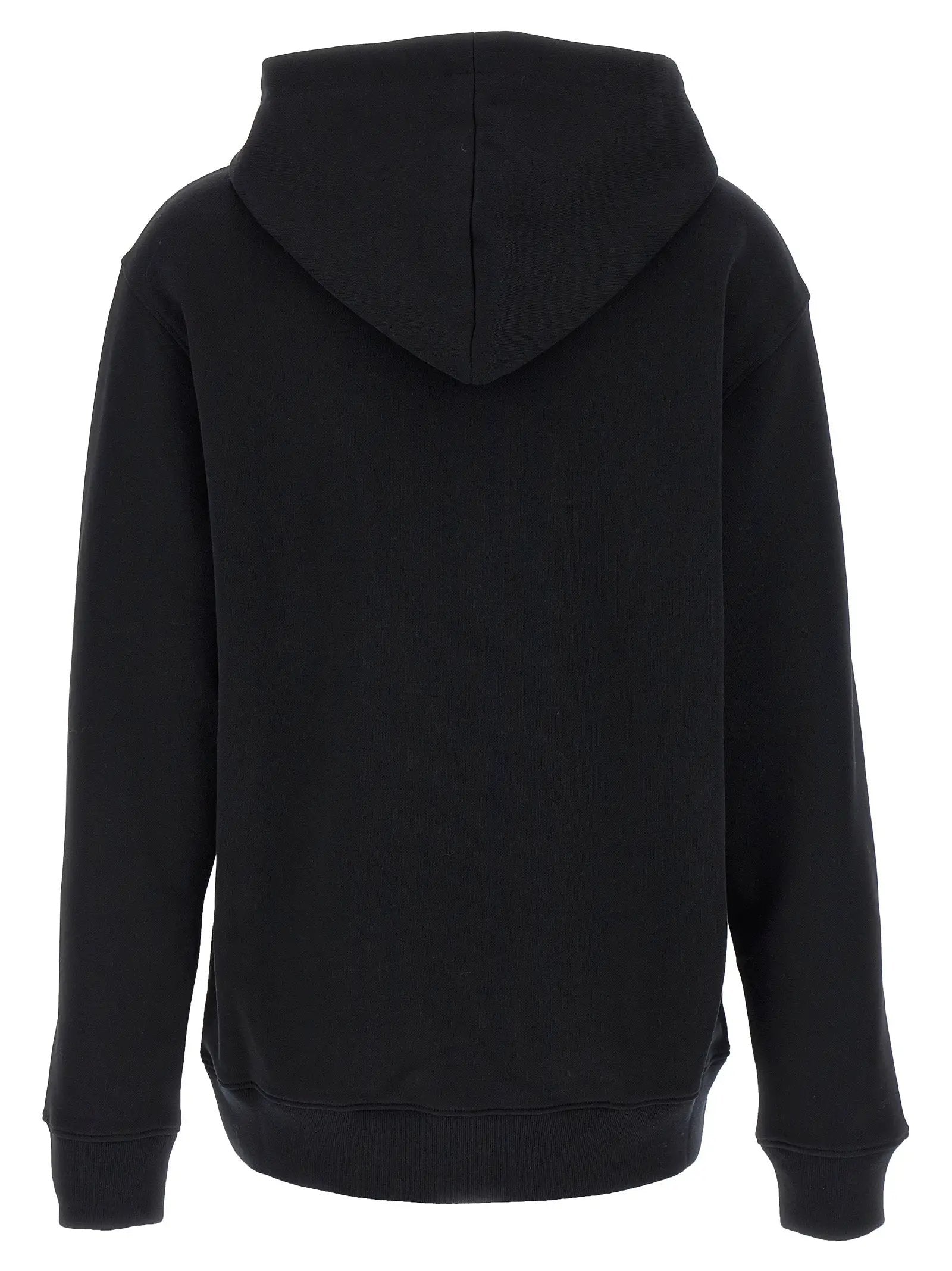 Moschino Black Cotton Hoodie