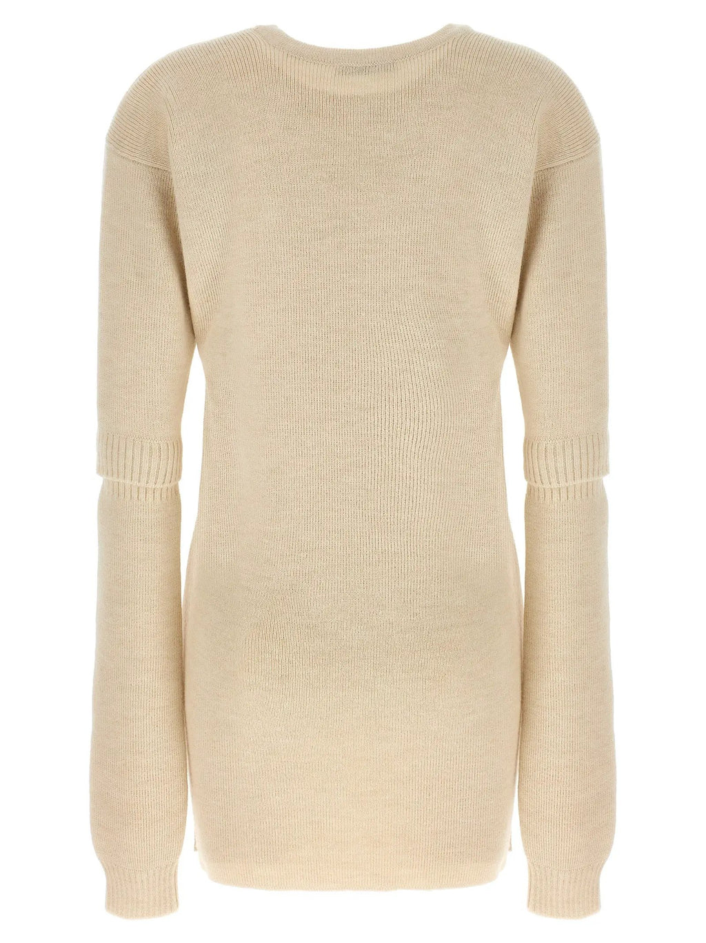 Lemaire White Acetate Short Dress
