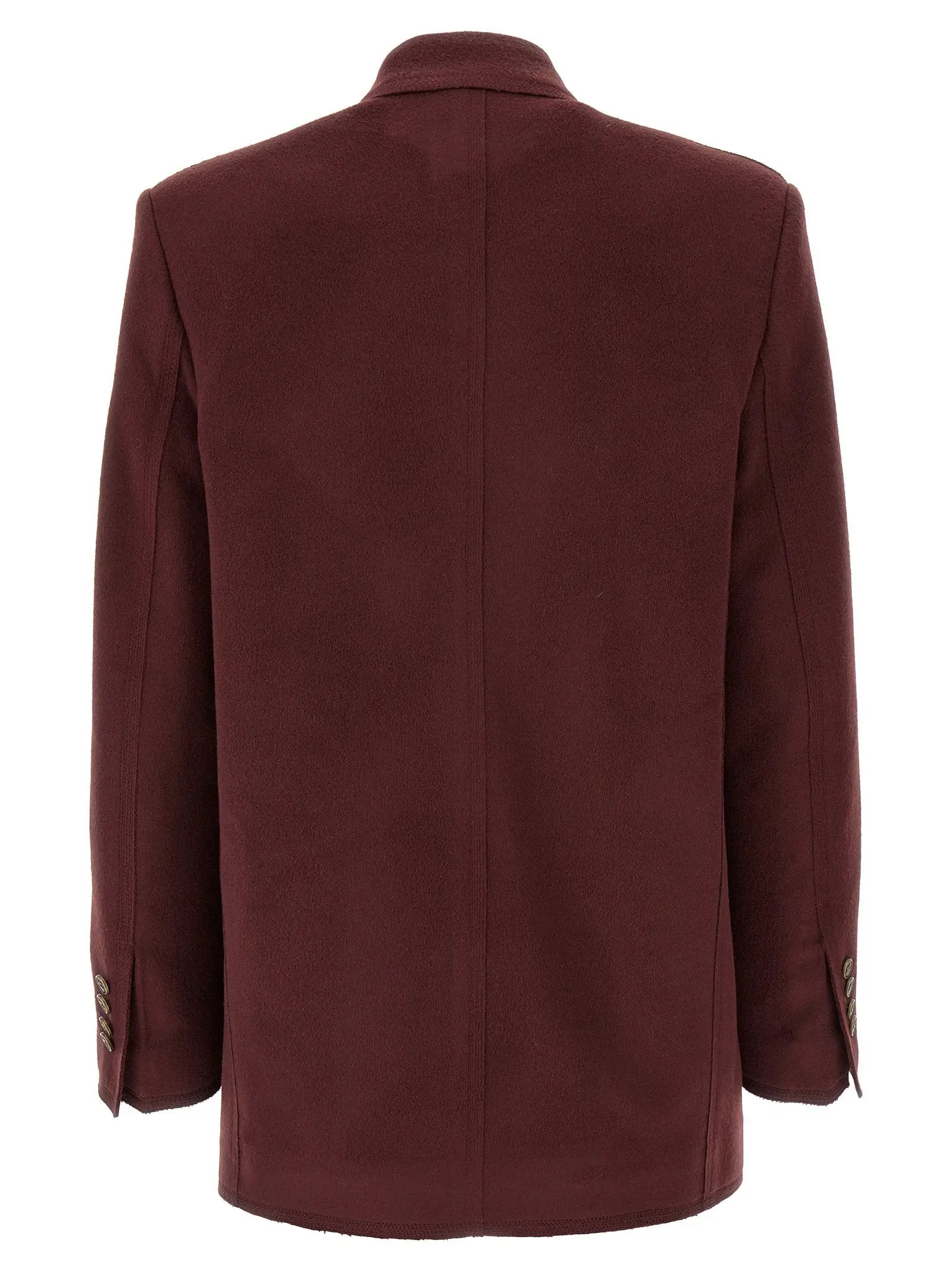 Etro Bordeaux Wool Blazer