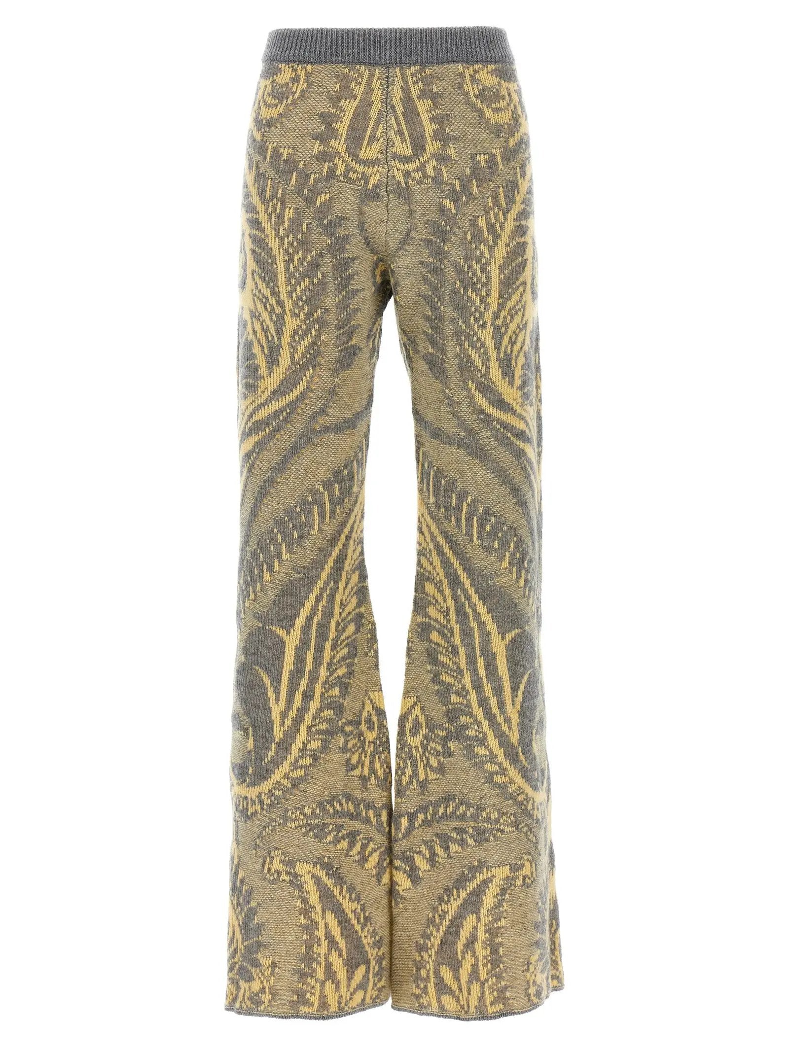 Etro Multicolor Wool Flared Pants