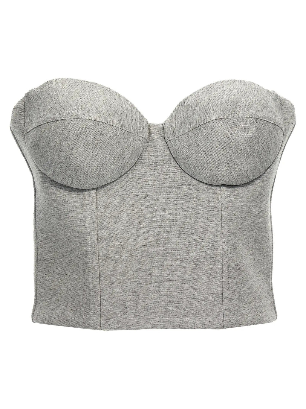 Giuseppe Di Morabito Giuseppe Di Morabito Gray Viscose Sleeveles T-Shirt