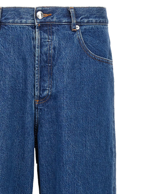Jean droit en coton bleu A.P.C.