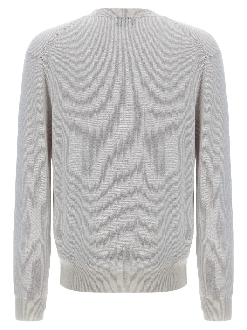 Brioni White Cashmere Cardigan