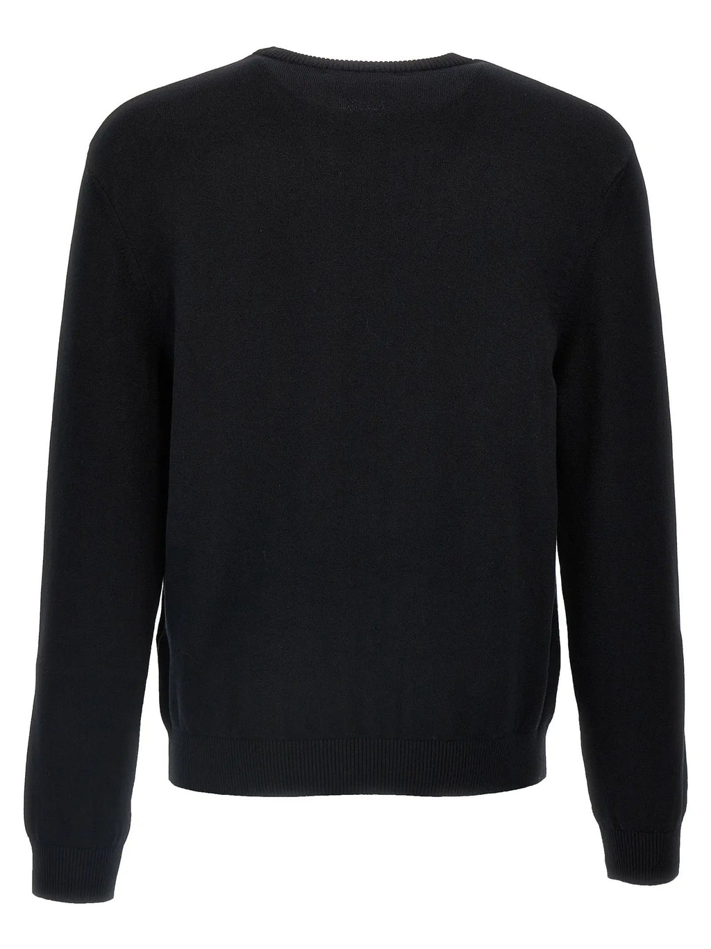 Marine Serre Black Viscose Cardigan