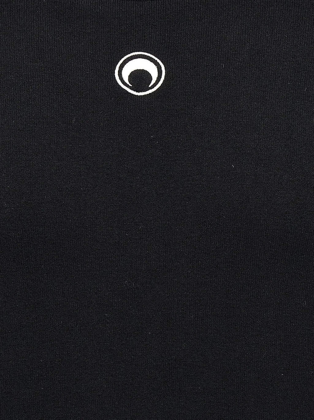Marine Serre Black Viscose Cardigan