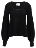 Loulou De Saison Black Cashmere Cardigan
