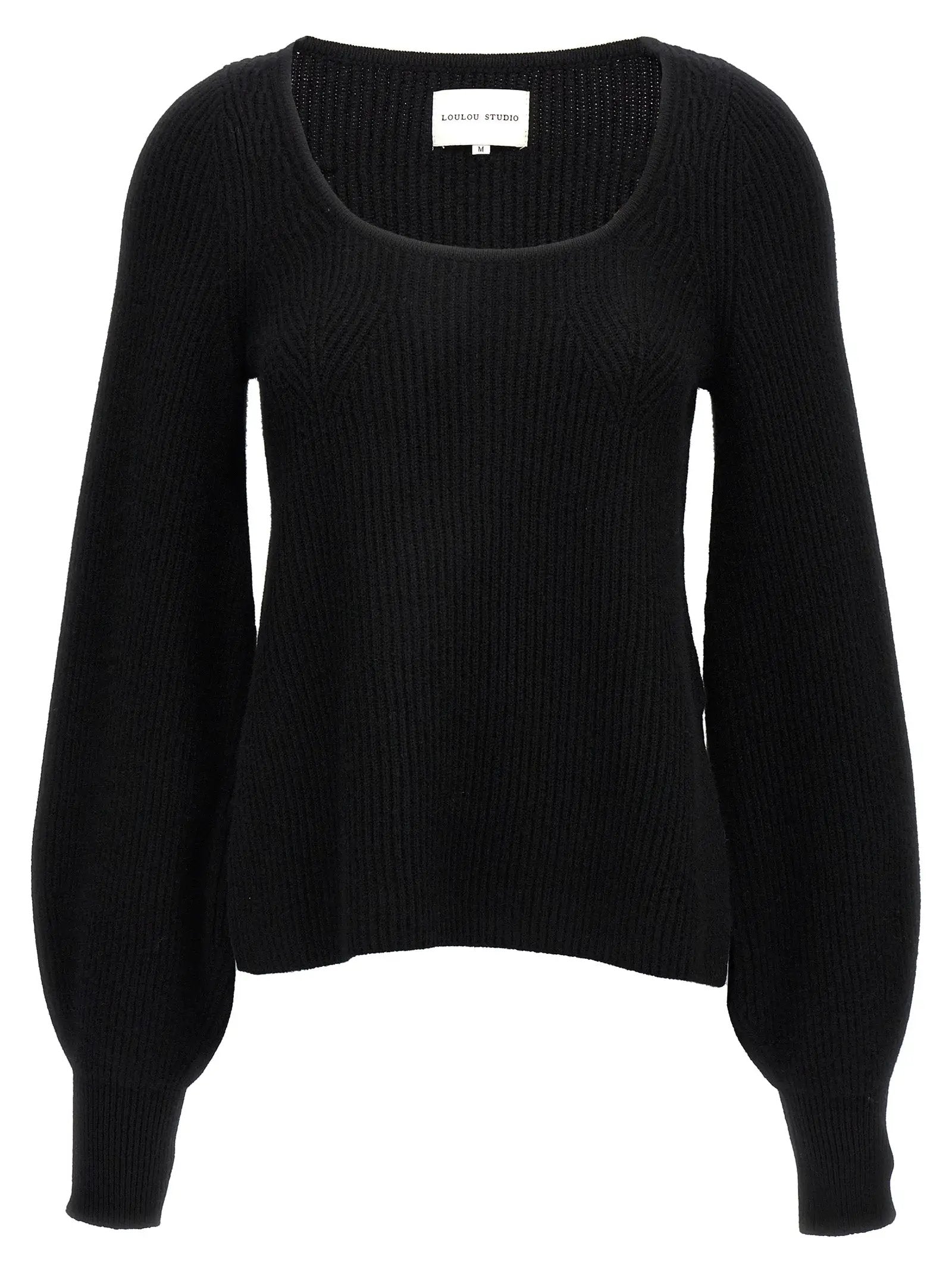 Loulou De Saison Black Cashmere Cardigan
