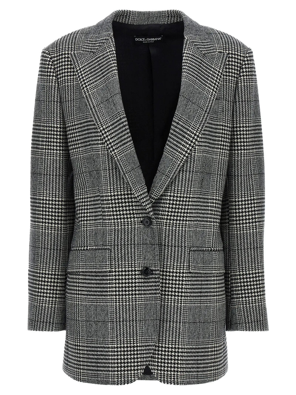 Dolce & Gabbana Bicolor Wool Blazer