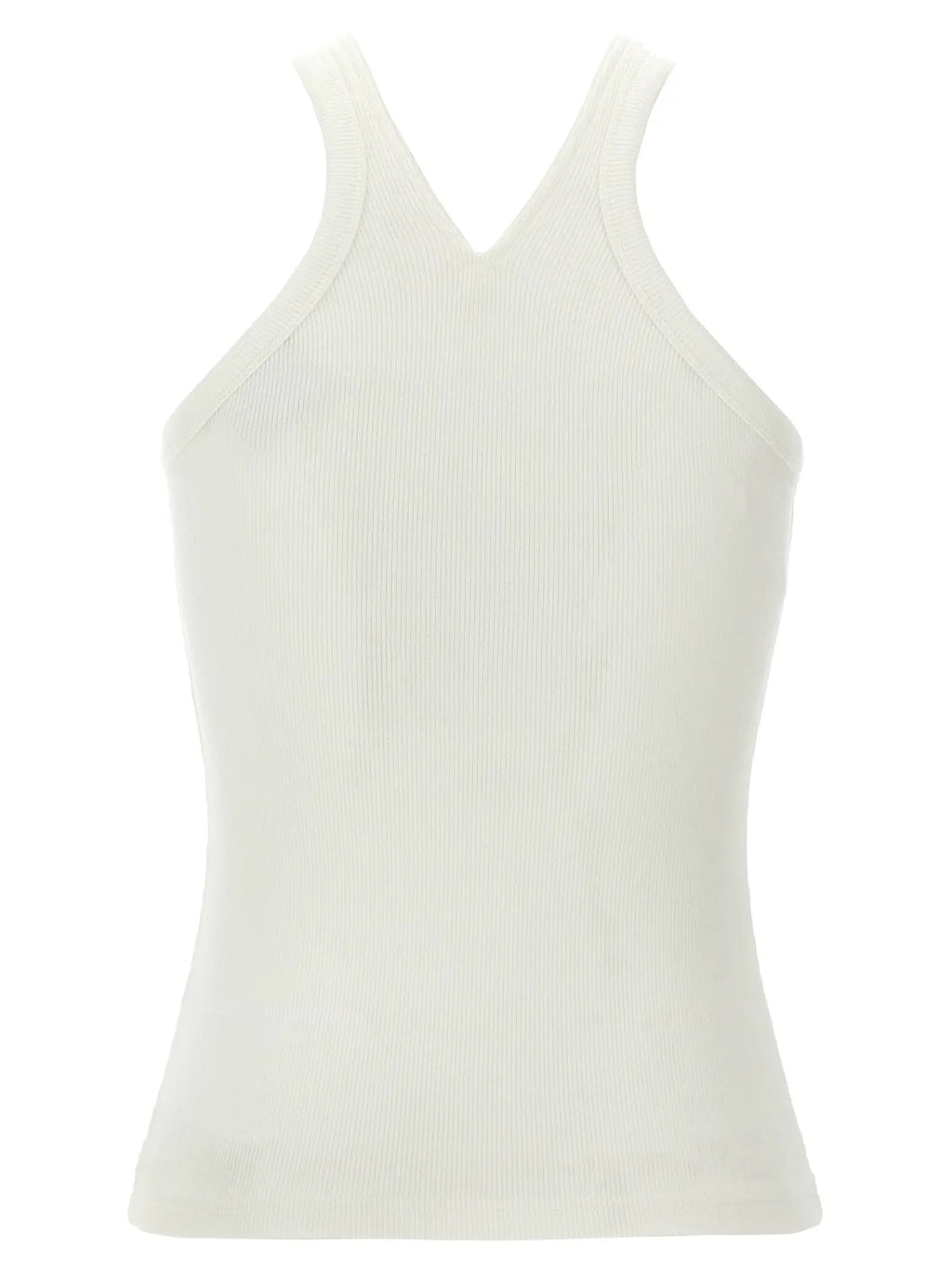 Courrèges White Cotton Tank Tops