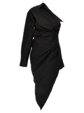 Alexander Wang Black Cotton Short Dress