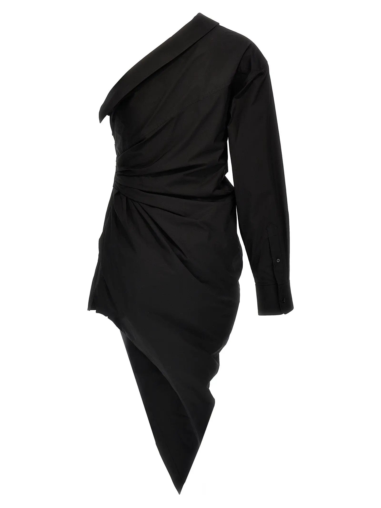 Alexander Wang Black Cotton Short Dress