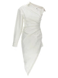 Alexander Wang White Cotton Short Dress