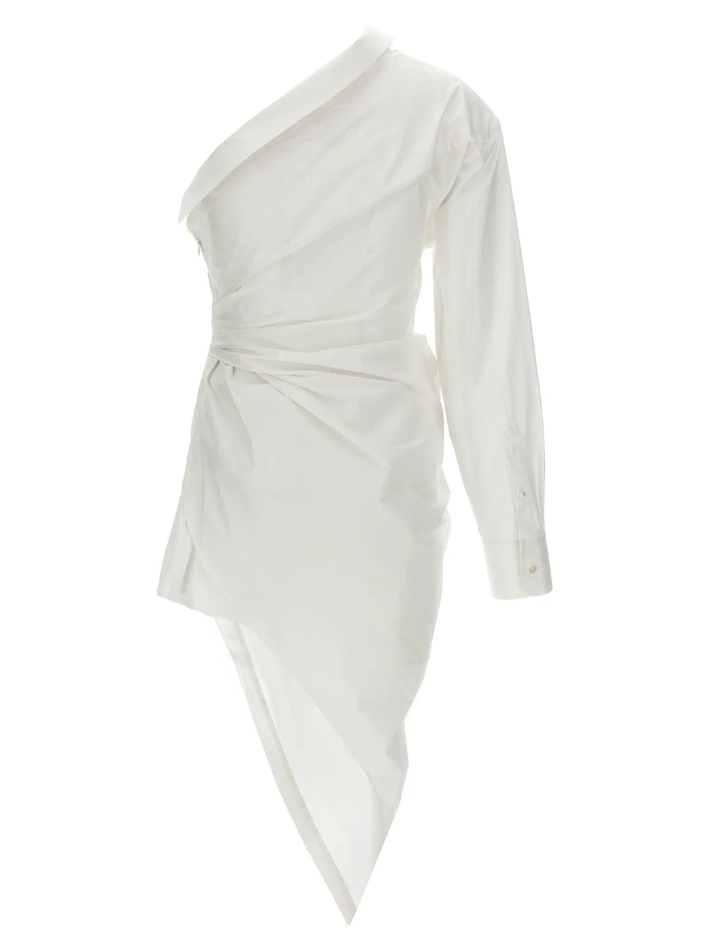 Alexander Wang White Cotton Short Dress