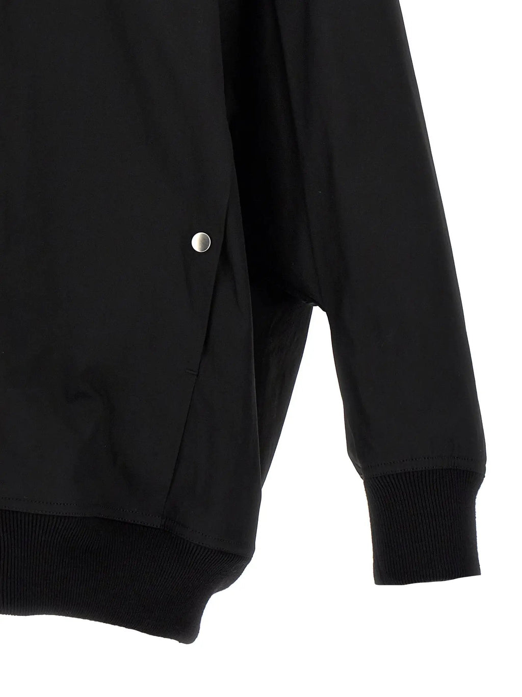 Rick Owens Black Nylon Bomber