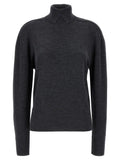 Burberry Gray Wool Cardigan