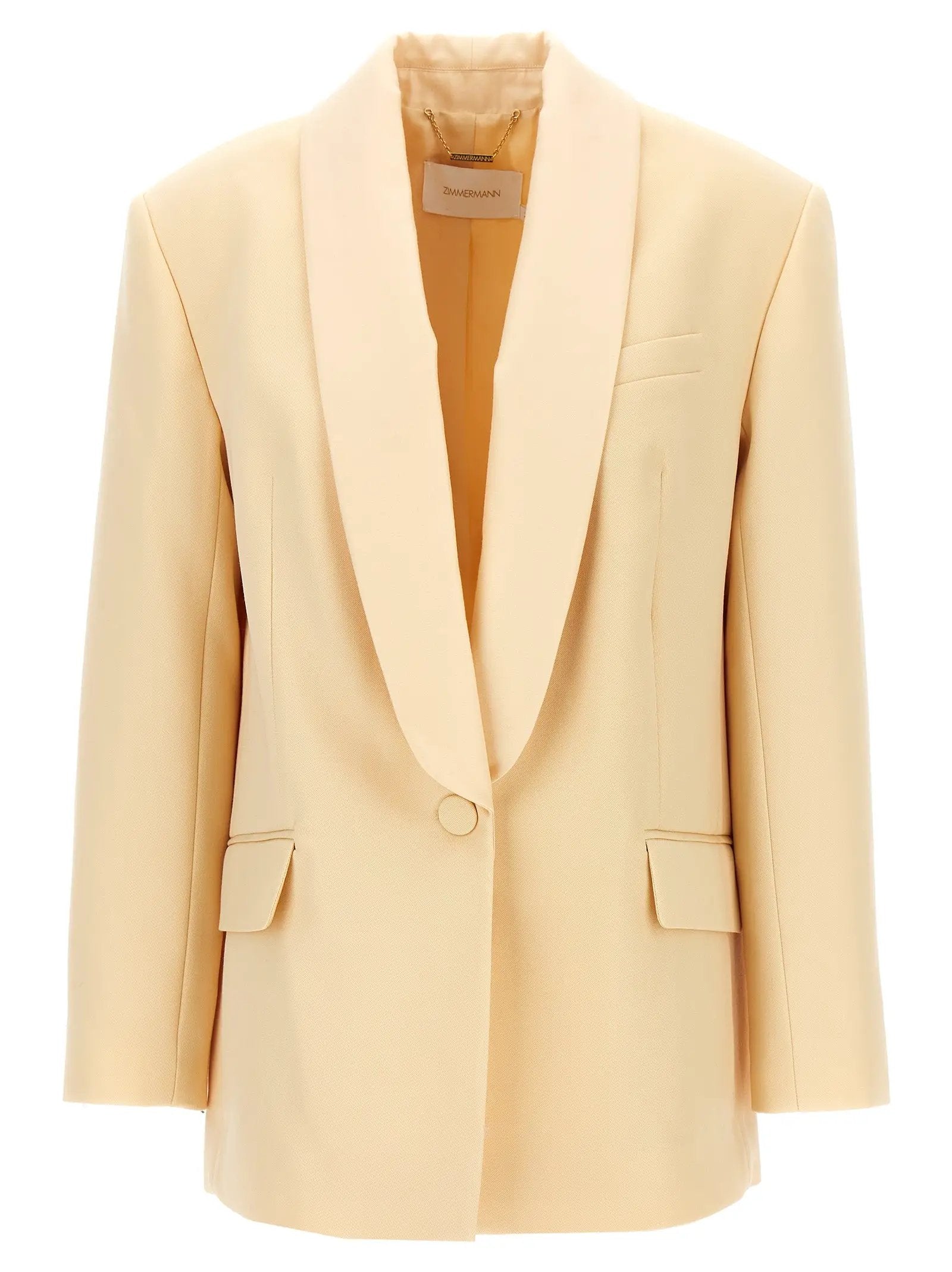 Zimmermann Beige Wool Blazer