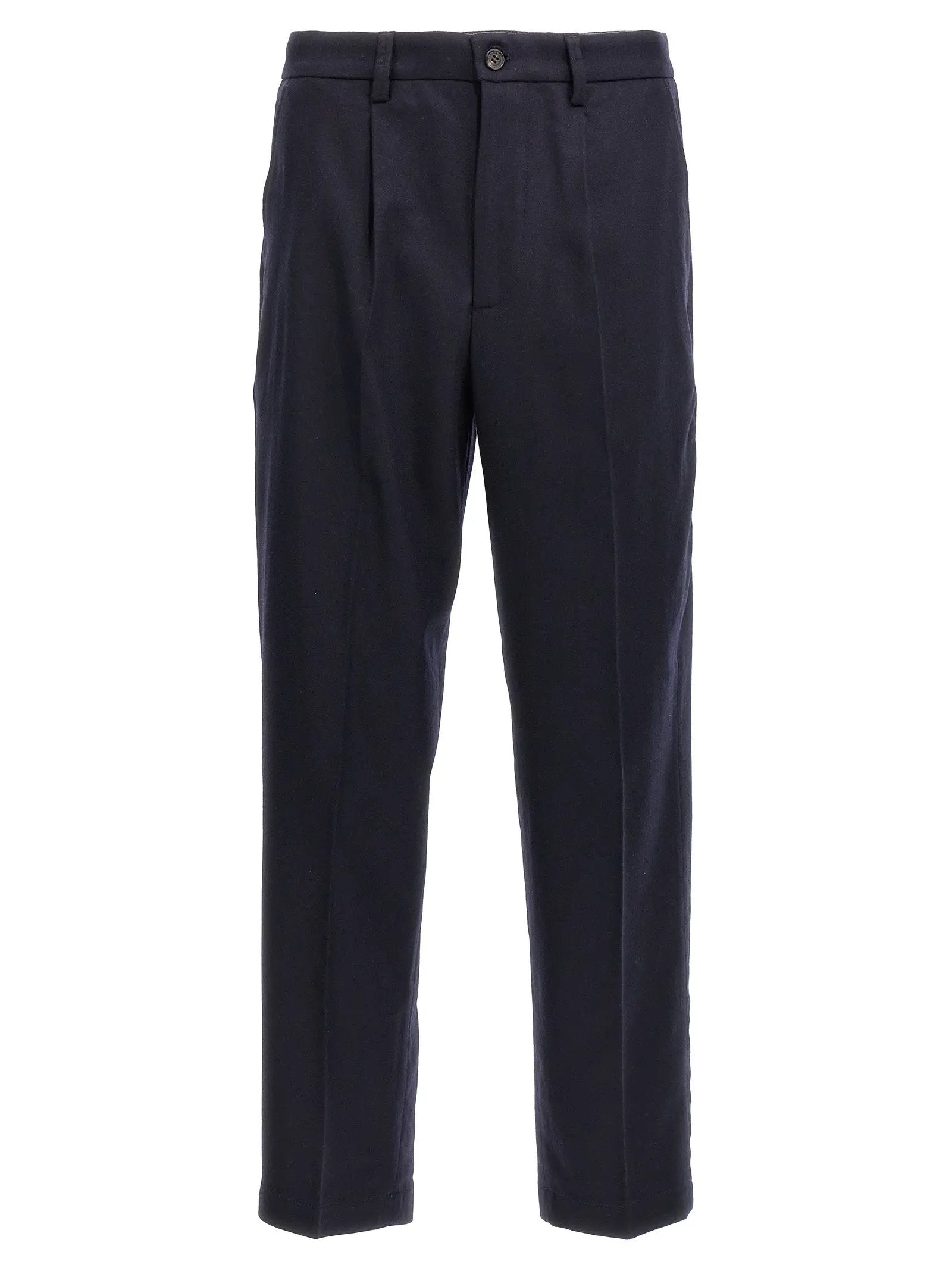 Department 5 Blue Wool Dress Pants
