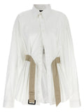 Balenciaga White Cotton Blouse