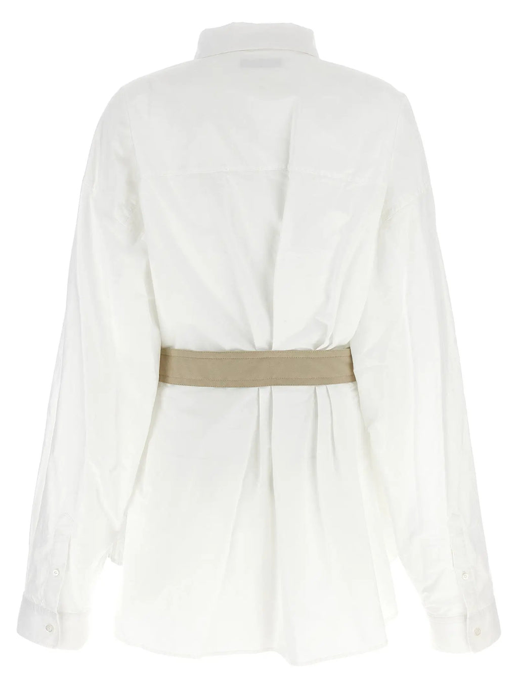 Balenciaga White Cotton Blouse