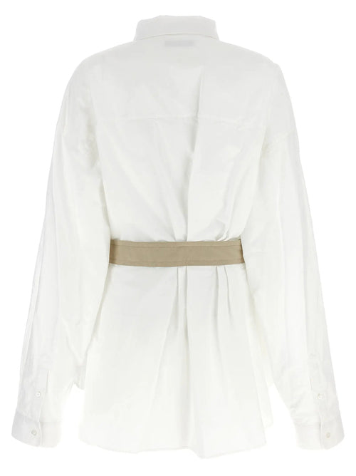 Balenciaga White Cotton Blouse