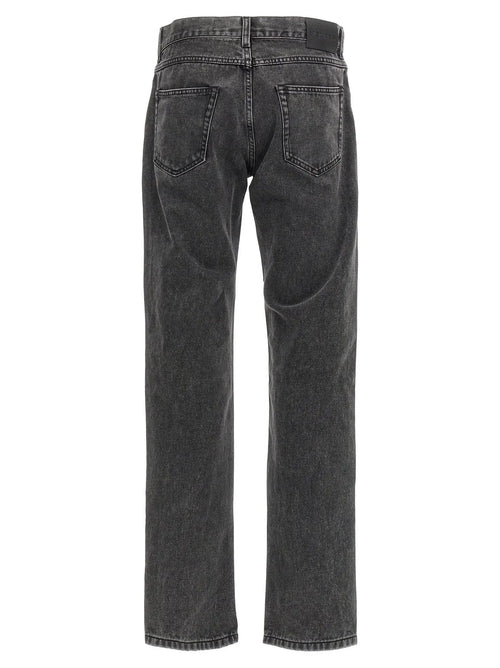 Alexander McQueen Alexander McQueen Black Cotton Straight-Leg Jeans