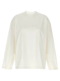 Jil Sander White Cotton Long Sleeve T-Shirt
